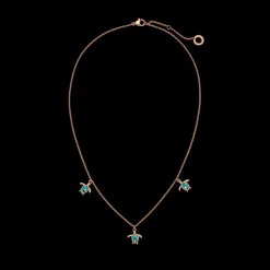 Colliers^PAUL HEWITT Turtle Aquamarine Collier