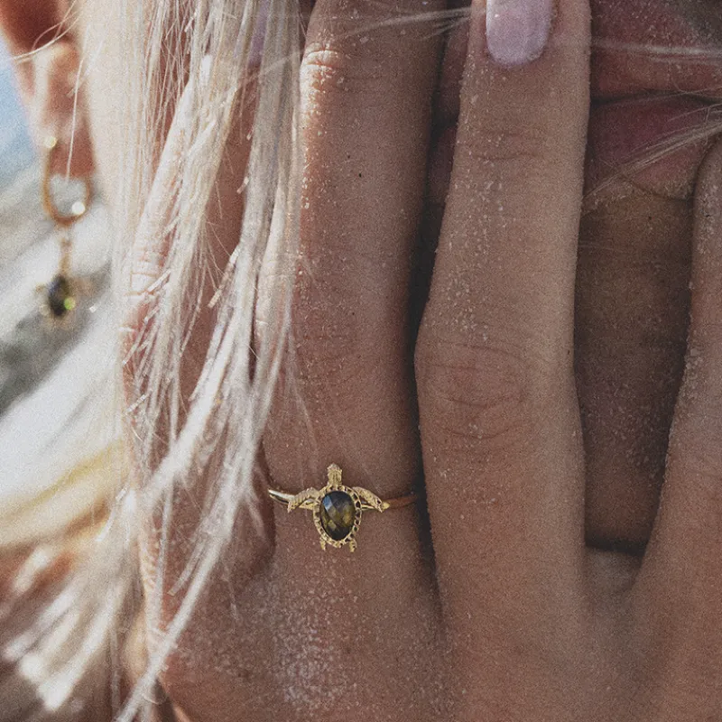 Anneaux^PAUL HEWITT Turtle Bague