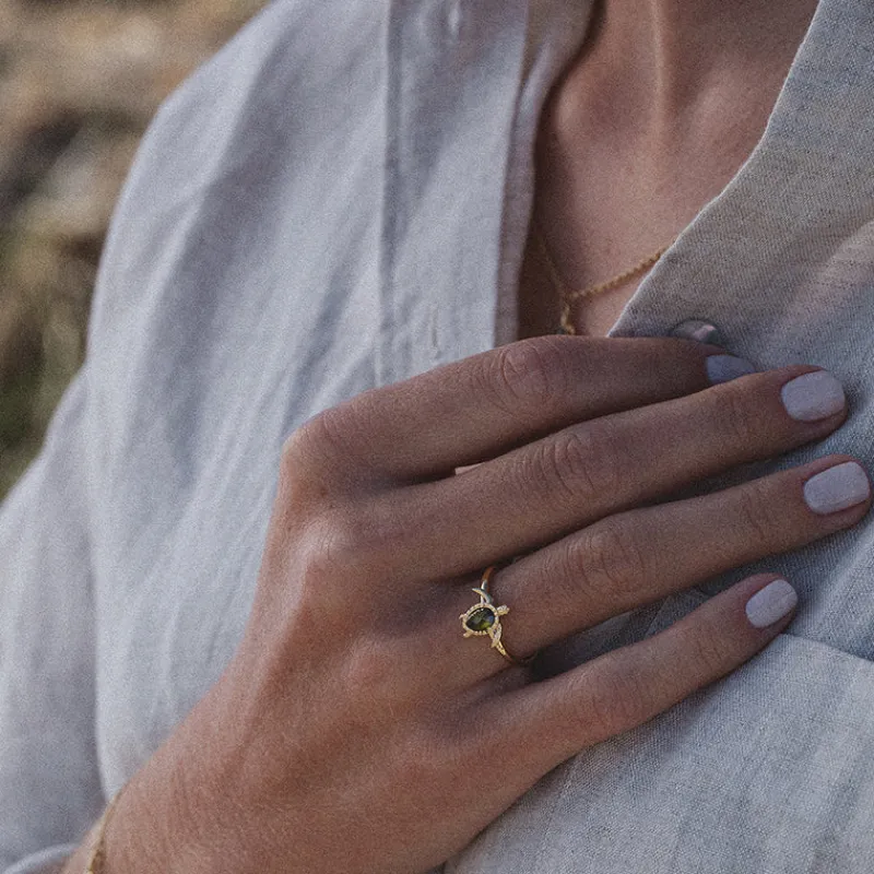 Anneaux^PAUL HEWITT Turtle Bague