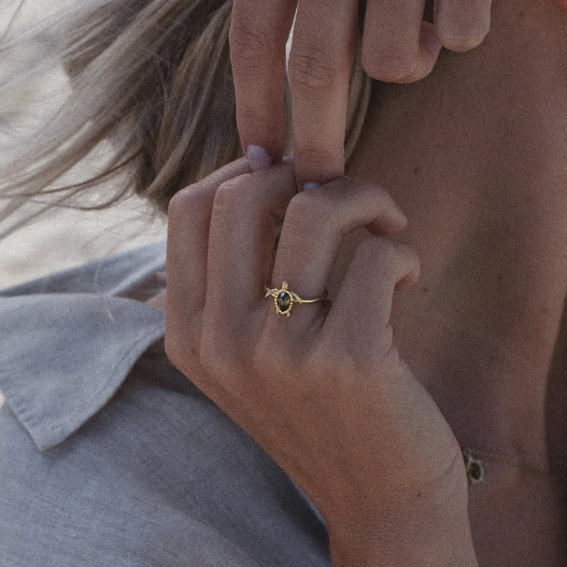 Anneaux^PAUL HEWITT Turtle Bague