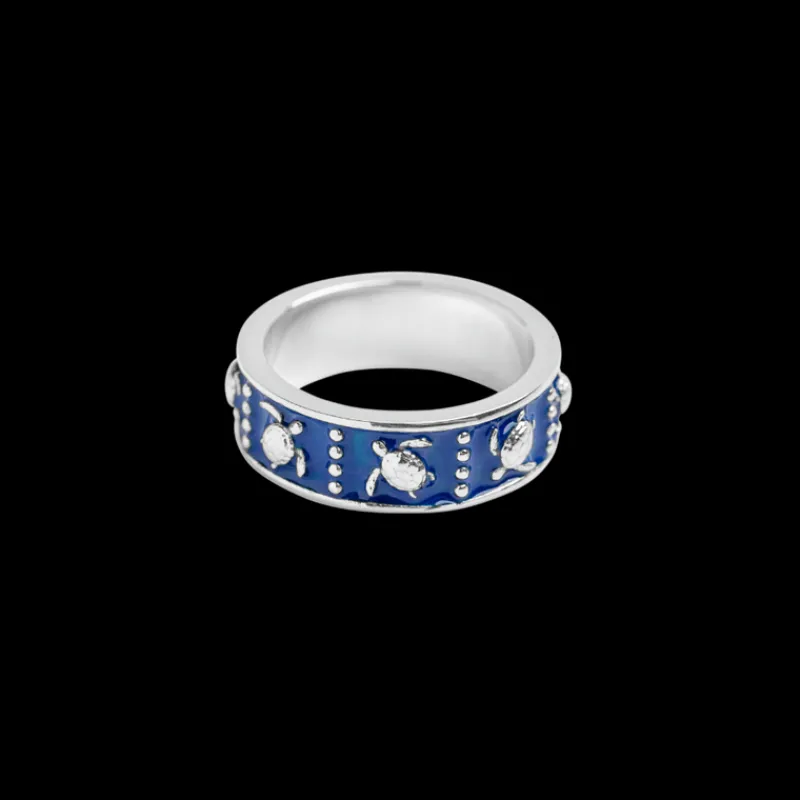 Anneaux^PAUL HEWITT Turtle Enamel Bague