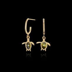 Boucles D'oreilles^PAUL HEWITT Turtle Hoops
