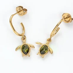 Boucles D'oreilles^PAUL HEWITT Turtle Hoops