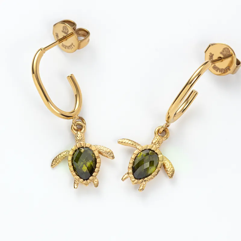 Boucles D'oreilles^PAUL HEWITT Turtle Hoops