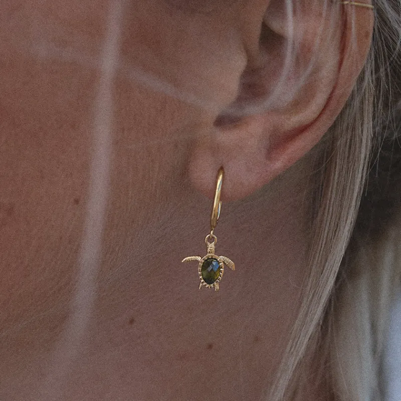 Boucles D'oreilles^PAUL HEWITT Turtle Hoops