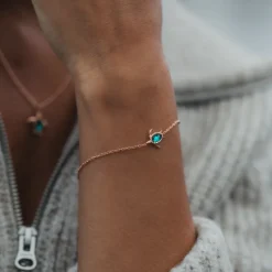 Bracelets Avec Pierres | Bijoux De Bras^PAUL HEWITT Turtle Mono Aquamarine Bracelet