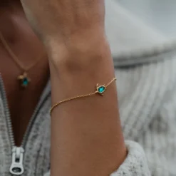 Bracelets Avec Pierres | Bijoux De Bras^PAUL HEWITT Turtle Mono Aquamarine Bracelet