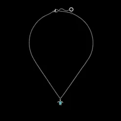 Colliers^PAUL HEWITT Turtle Mono Aquamarine Collier
