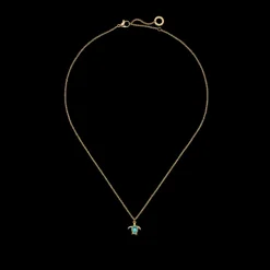 Colliers^PAUL HEWITT Turtle Mono Aquamarine Collier