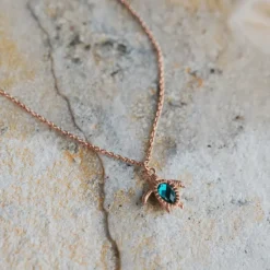 Colliers^PAUL HEWITT Turtle Mono Aquamarine Collier