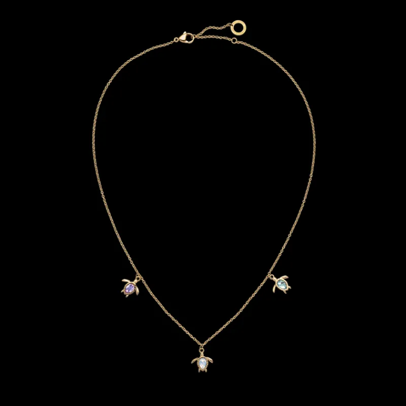 Colliers^PAUL HEWITT Turtle Rainbow Collier
