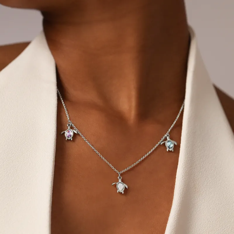 Colliers^PAUL HEWITT Turtle Rainbow Collier
