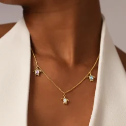 Colliers^PAUL HEWITT Turtle Rainbow Collier