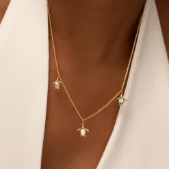 Colliers^PAUL HEWITT Turtle Rainbow Collier