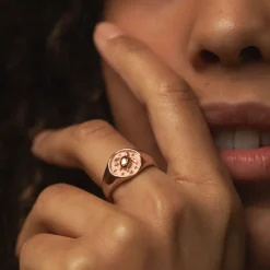 Anneaux^PAUL HEWITT Turtle Signet Bague