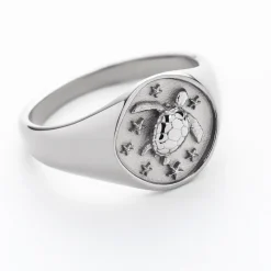 Anneaux^PAUL HEWITT Turtle Signet Bague