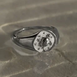 Anneaux^PAUL HEWITT Turtle Signet Bague