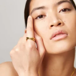 Anneaux^PAUL HEWITT Waves Twisted Bague