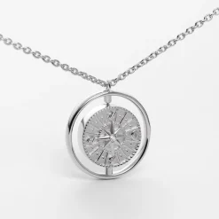 Bijoux Avec Gravure | Colliers^PAUL HEWITT Windrose Twister Collier