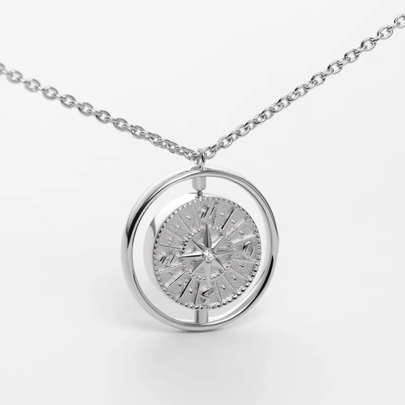 Bijoux Avec Gravure | Colliers^PAUL HEWITT Windrose Twister Collier
