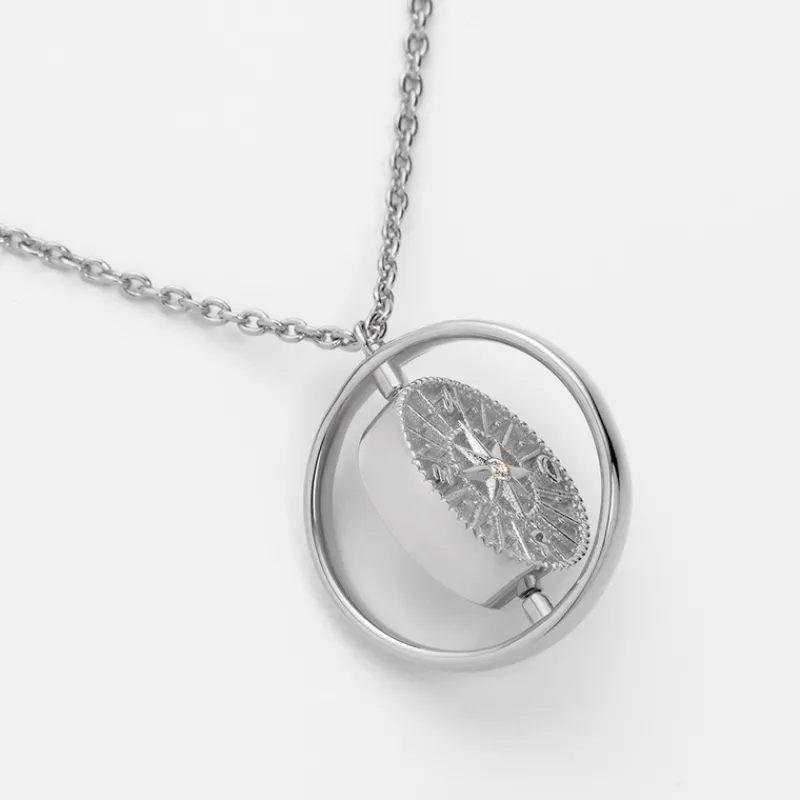 Bijoux Avec Gravure | Colliers^PAUL HEWITT Windrose Twister Collier