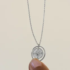 Bijoux Avec Gravure | Colliers^PAUL HEWITT Windrose Twister Collier