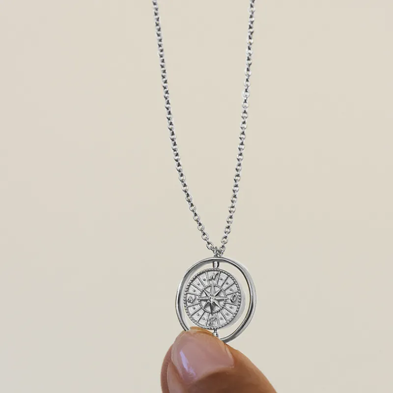 Bijoux Avec Gravure | Colliers^PAUL HEWITT Windrose Twister Collier